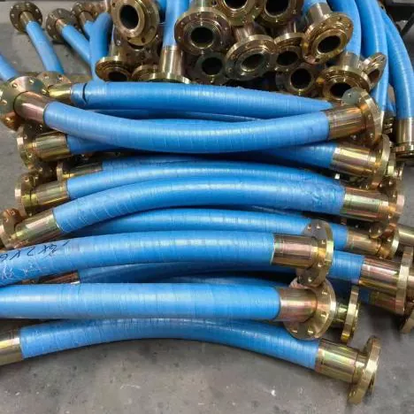بڑے قطر سکشن اور ڈسچارج Flanged ربڑ کی نلی